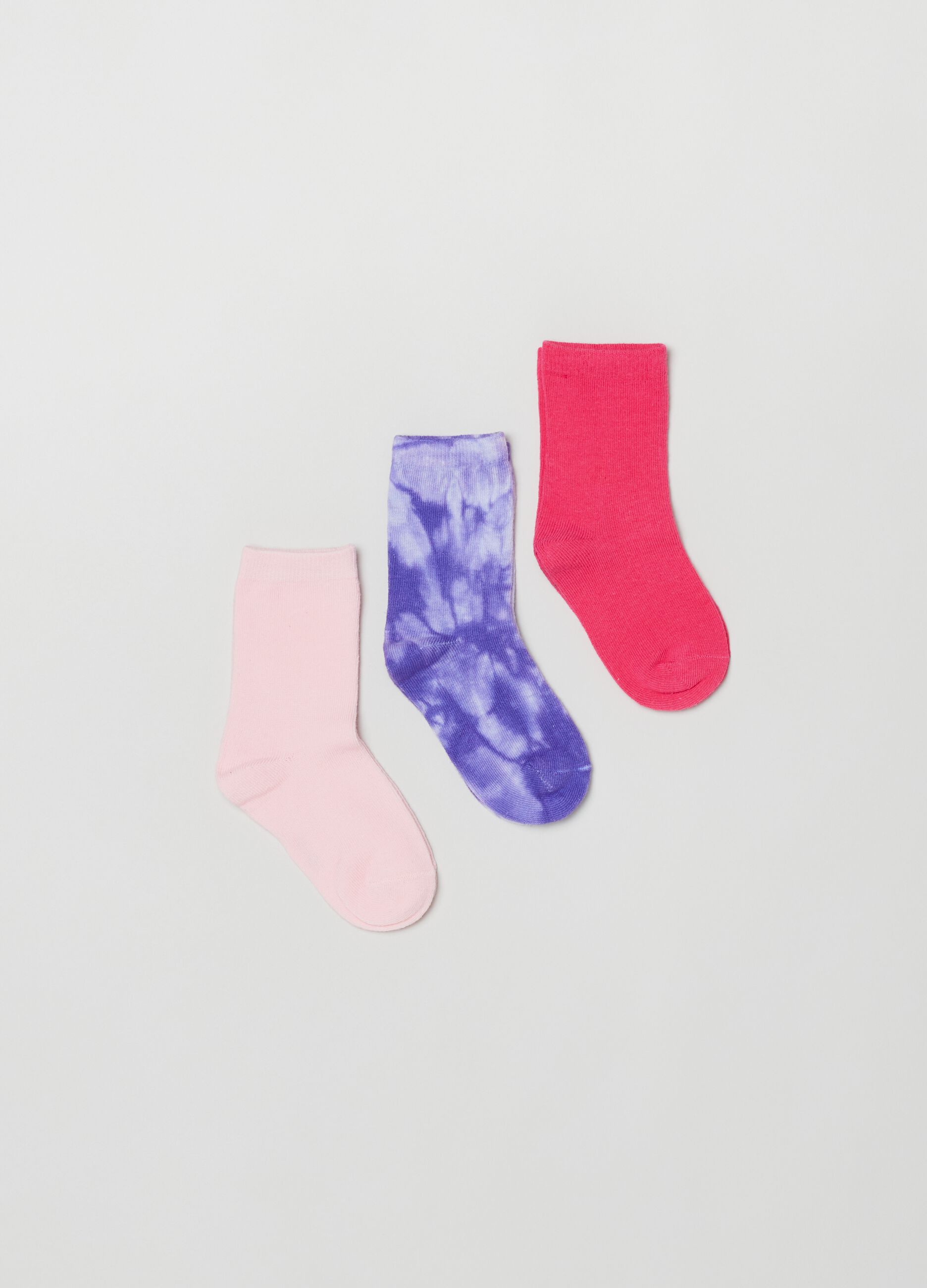 Tripack calze corte stretch