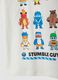 Kids&rsquo; white pure cotton T-shirt with Stumble Guys print, regular fit_3