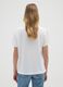White pure cotton regular fit T-shirt_2