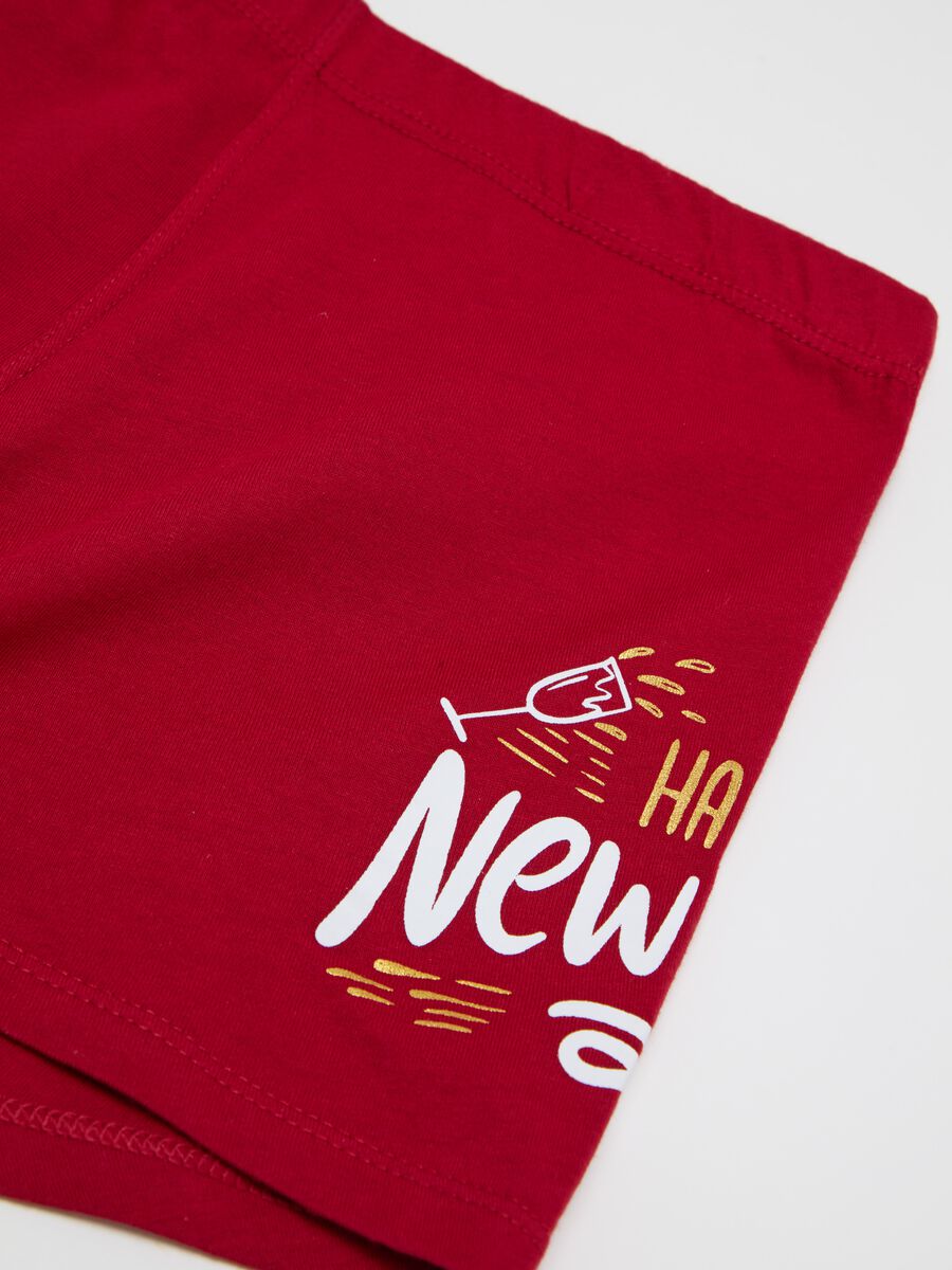 Boxer shorts with Christmas print_5
