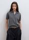 Grey pure wool polo-collar jumper with relaxed fit_2