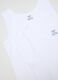 Twin pack of white cotton vests for boys, regular fit_3