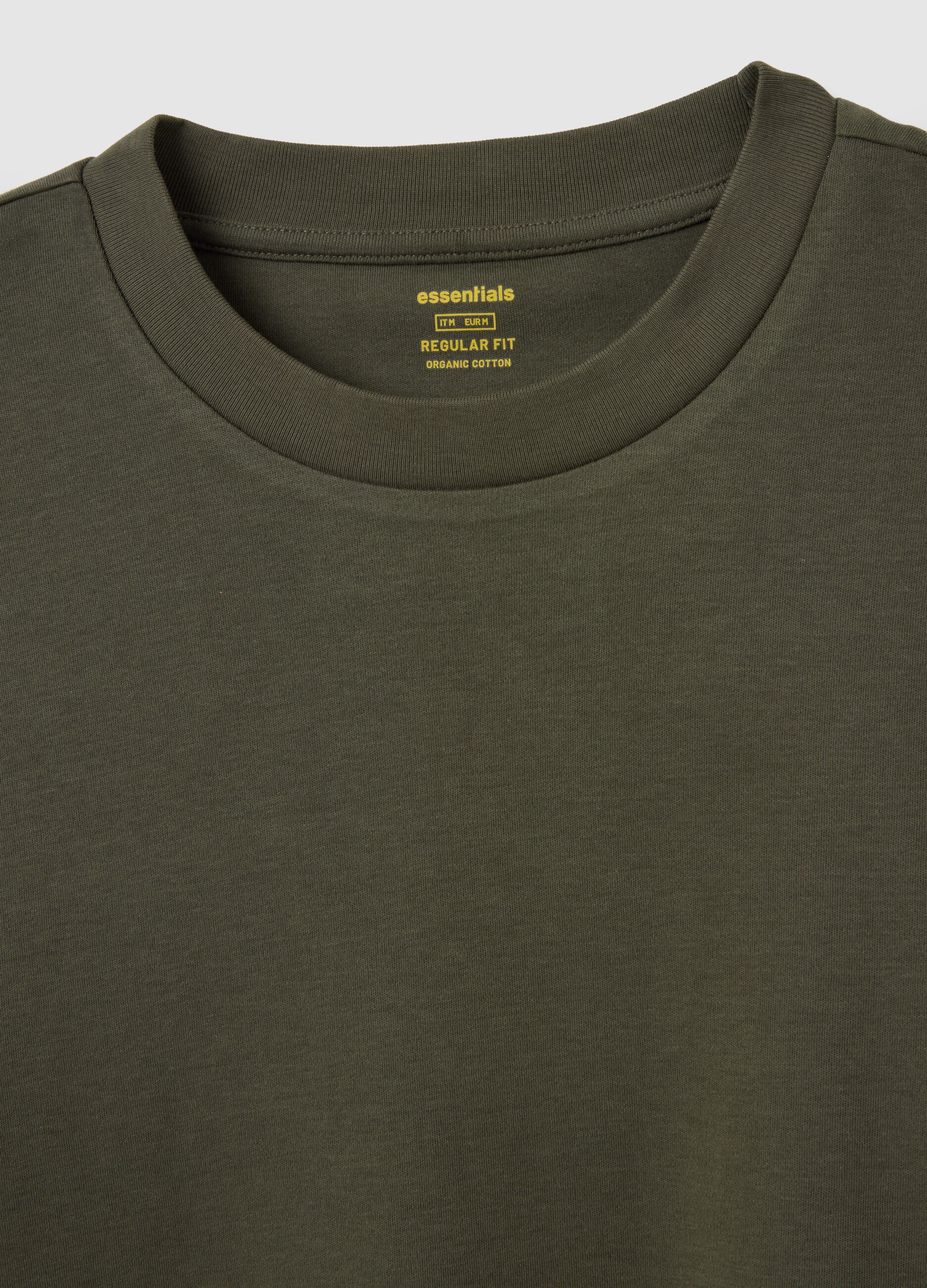 Boy's long-sleeve shirt in pure cotton green
