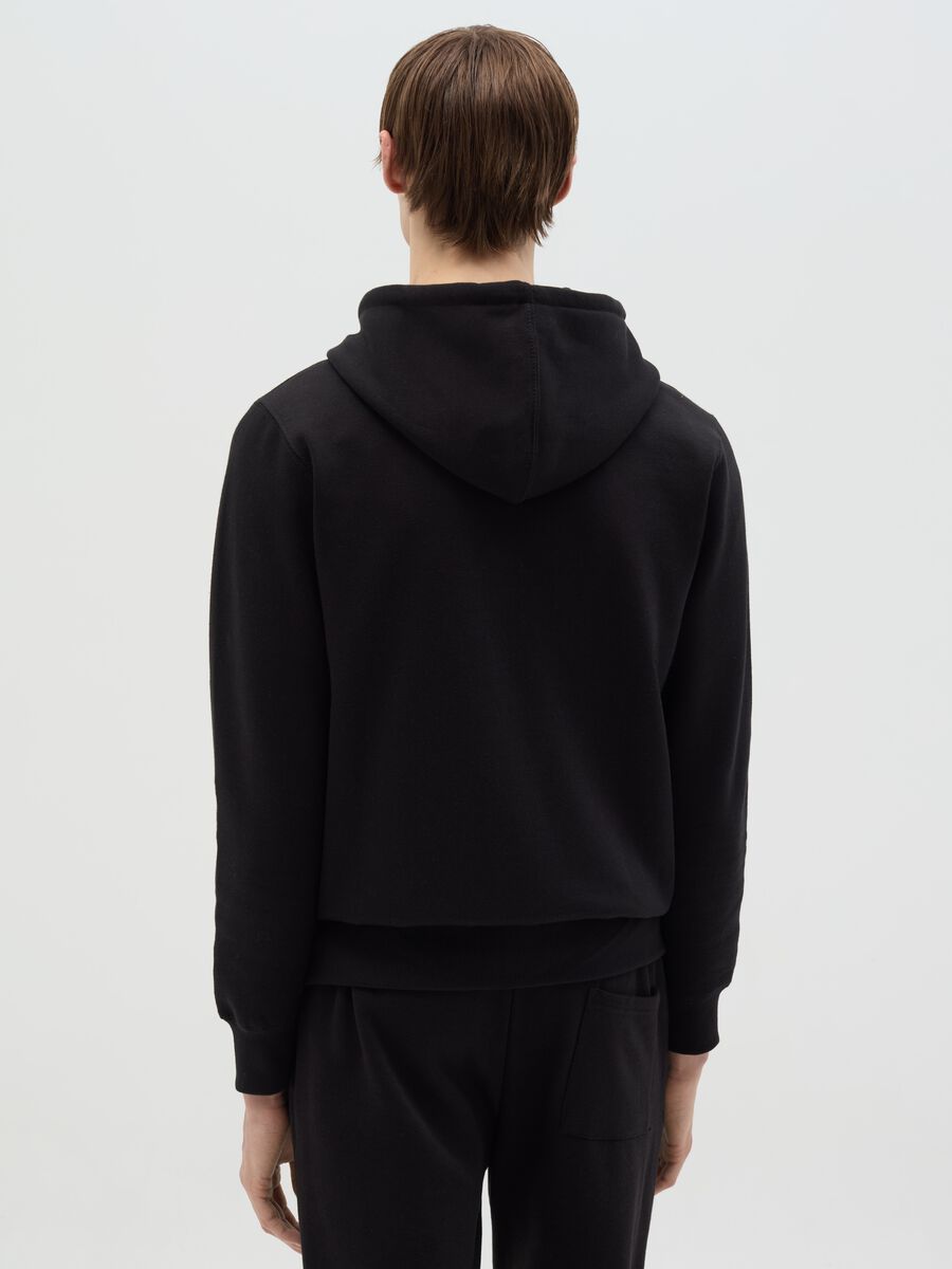 Essential full-zip sweatshirt with hood_3