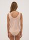 Beige stretch-fabric vest top, regular fit_3