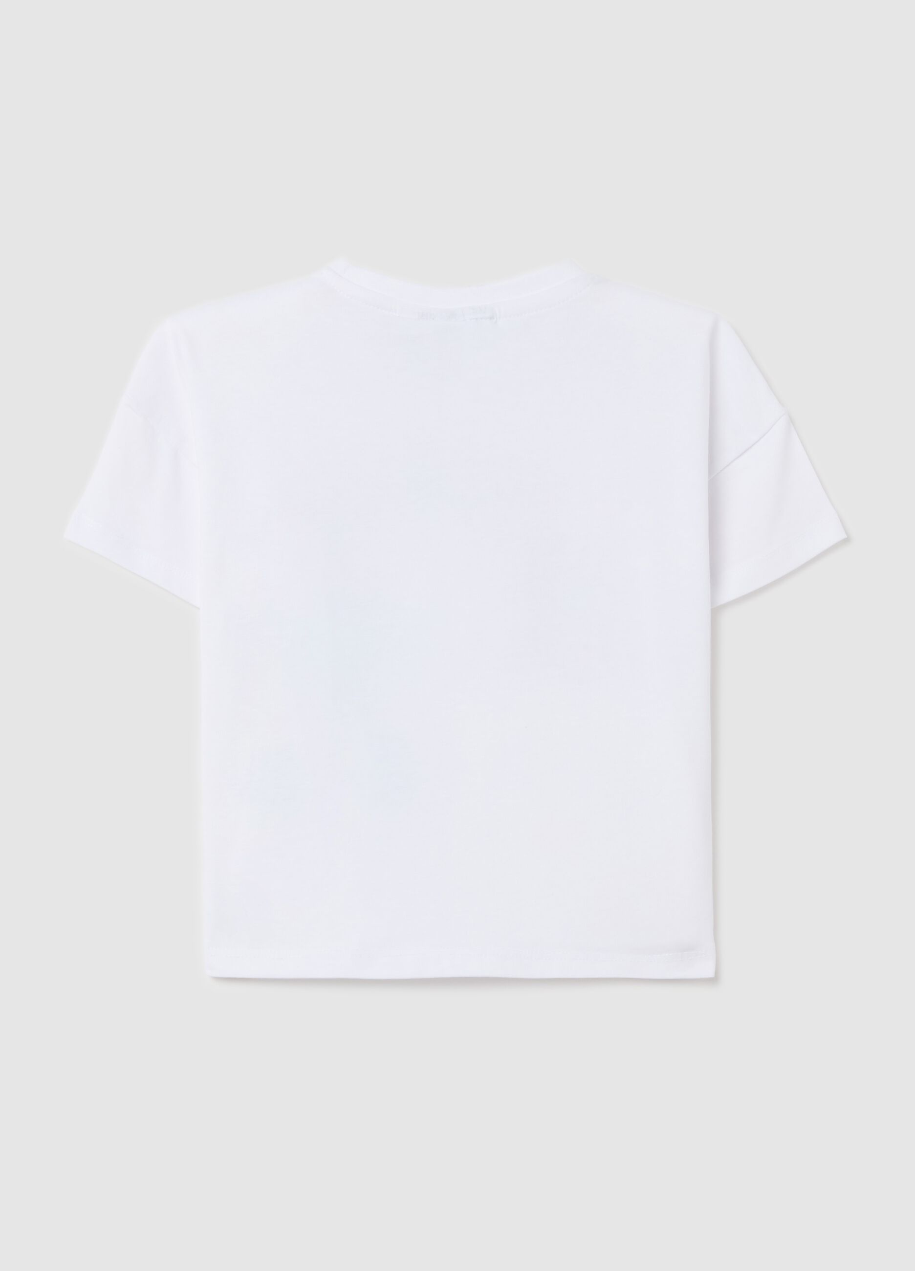 T-shirt with Gabby Dollhouse print and sequins