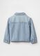 Denim jacket with embroidered logo for kids GAP_2