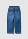Boys' blue denim cotton blend relaxed fit jeans_1