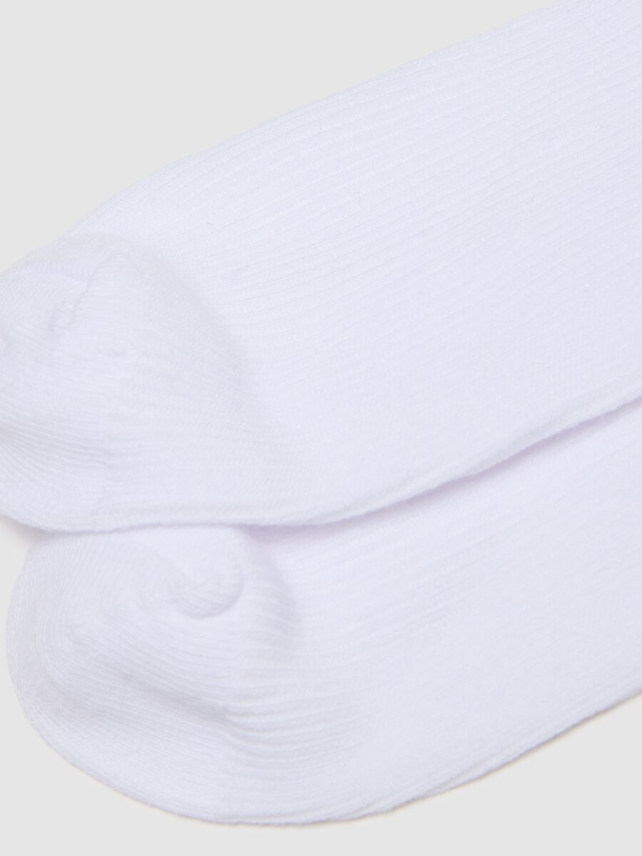 White Cotton Socks with Ruffles_2