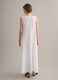 White maxi dress in pure cotton_3