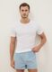 Twin-pack White T-shirt in Pure Cotton_0