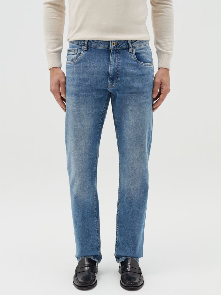 Comfort-fit stretch jeans_1
