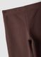 Brown skinny-fit leggings in stretchy organic cotton_2