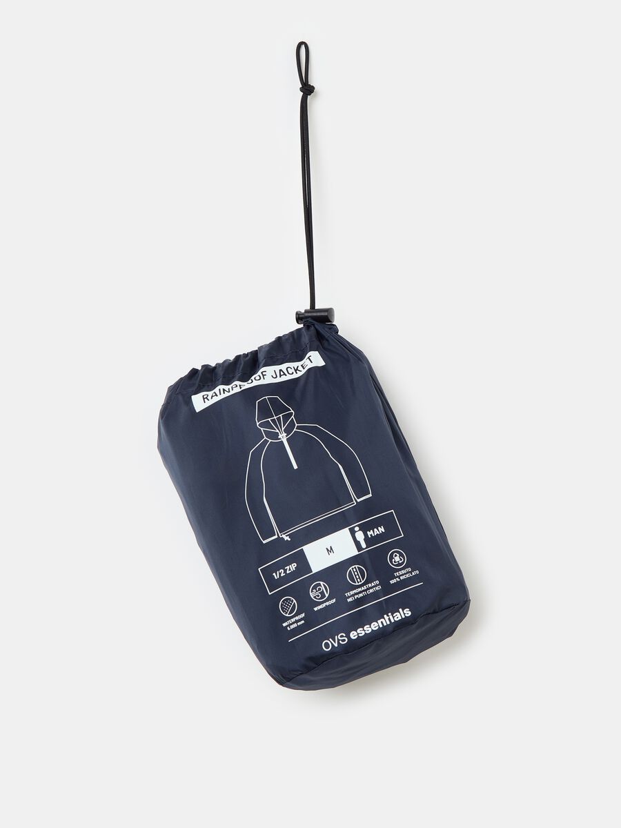 Essential waterproof half-zip jacket_5