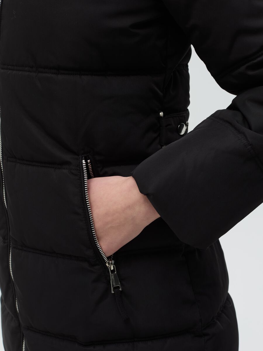 Parka imbottito full-zip con cappuccio_2