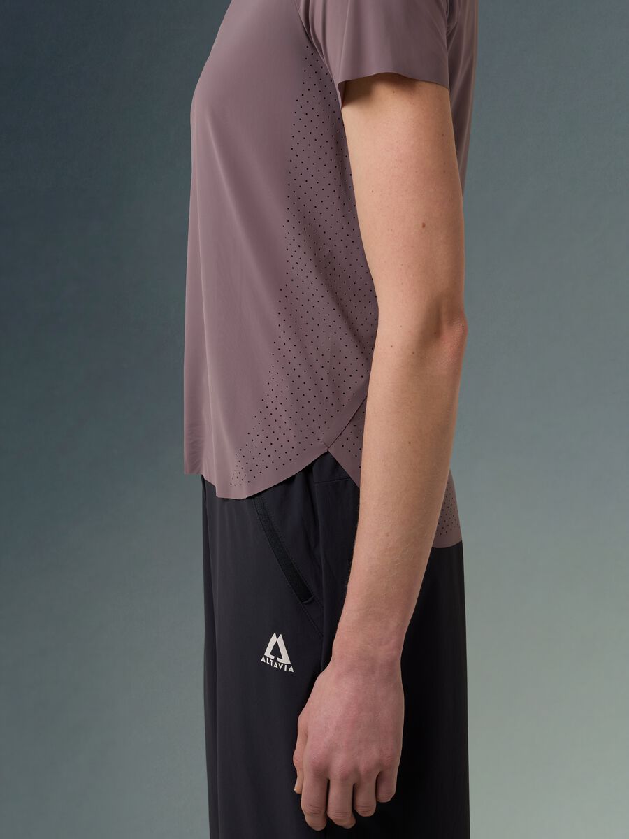 Technical T-shirt with side panels ALTAVIA WITH DEBORAH COMPAGNONI_3
