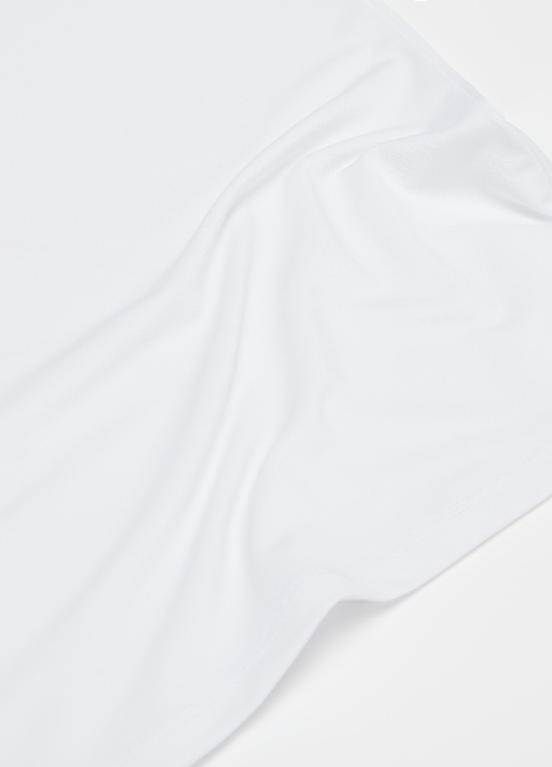 Microfibre vest with V neck