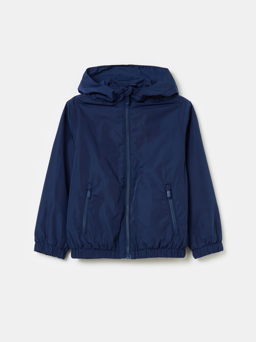 Waterproof jacket with hood_0