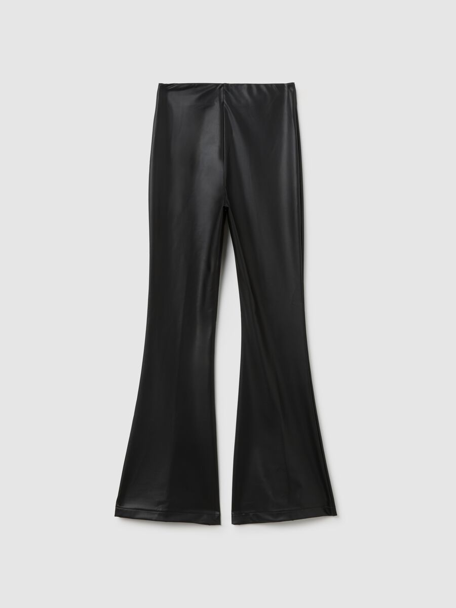 Leggings neri in ecopelle_1