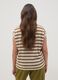 Regular-fit multicolour striped viscose-blend T-shirt_2