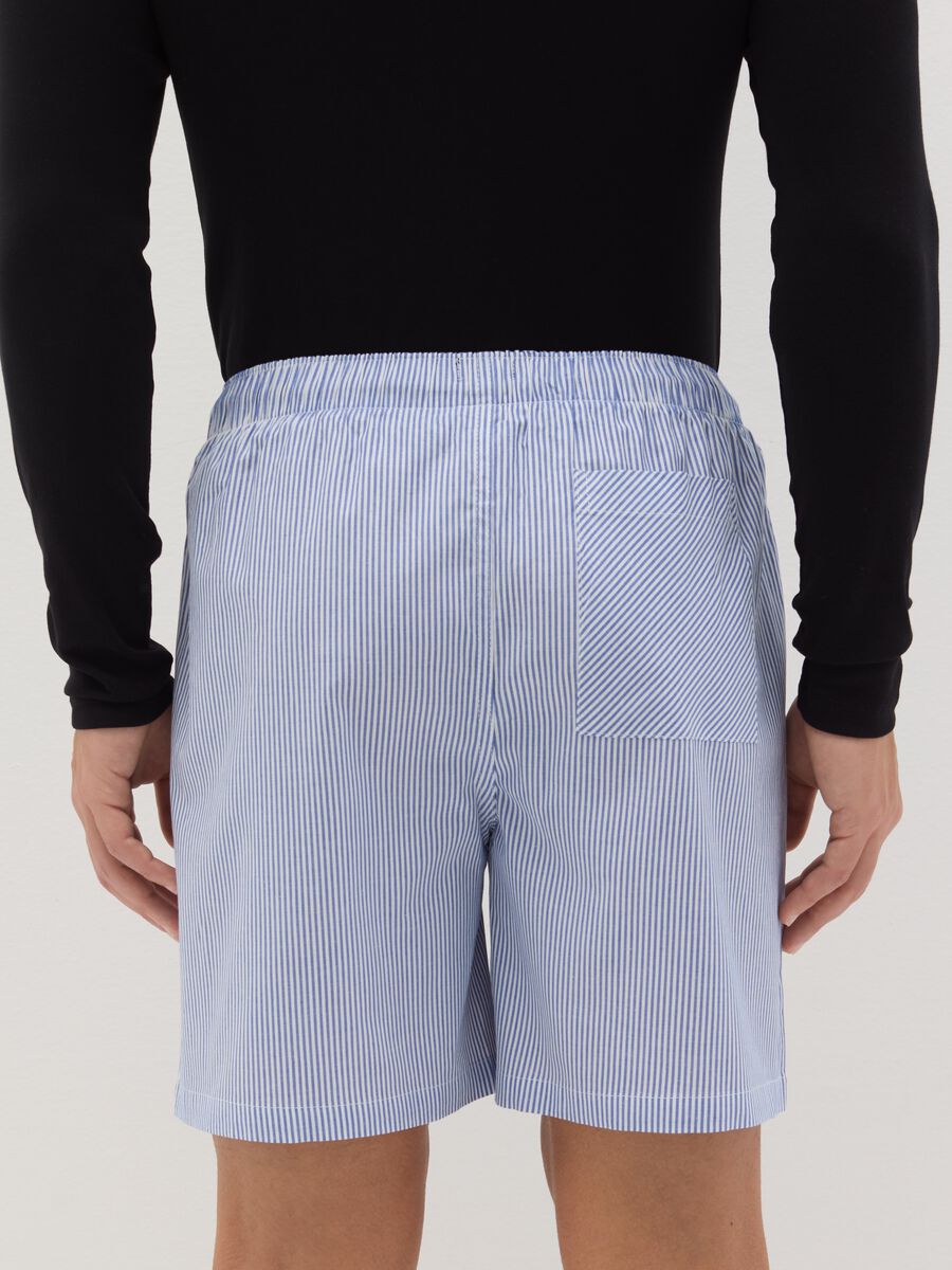 Pyjama shorts in patterned cotton_3