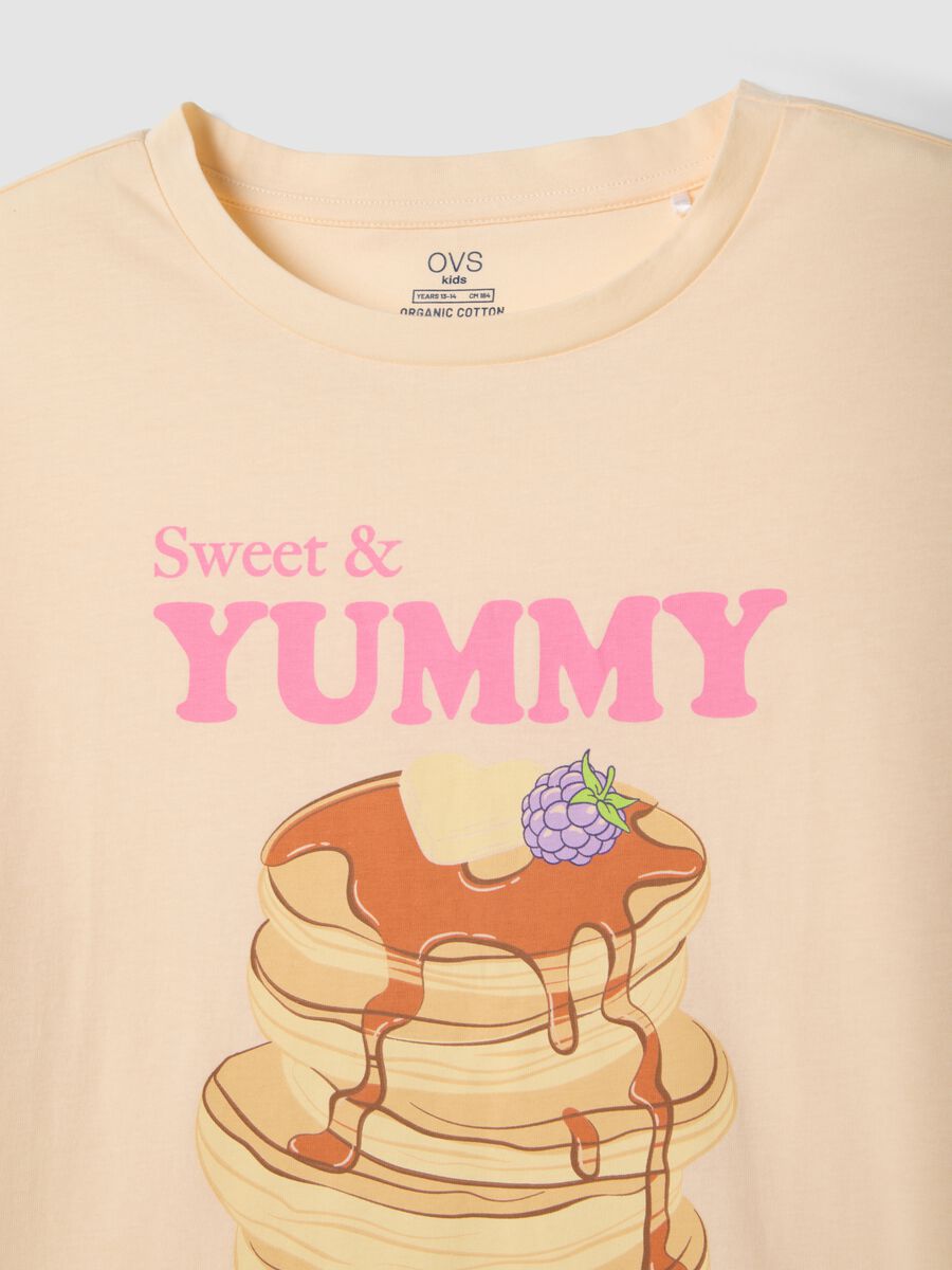 Pigiama in puro cotone multicolor da ragazza regular fit con stampe_2