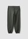 Green relaxed-fit stretch jogger trousers_2