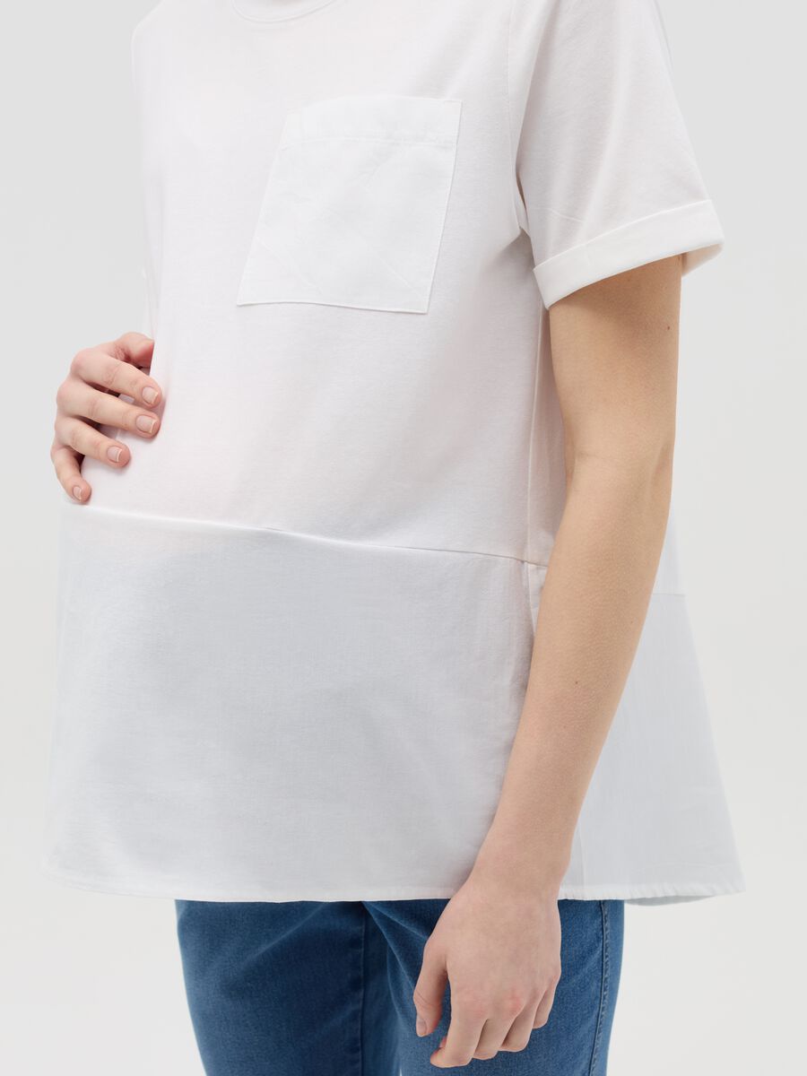 Maternity T-shirt with pocket_2