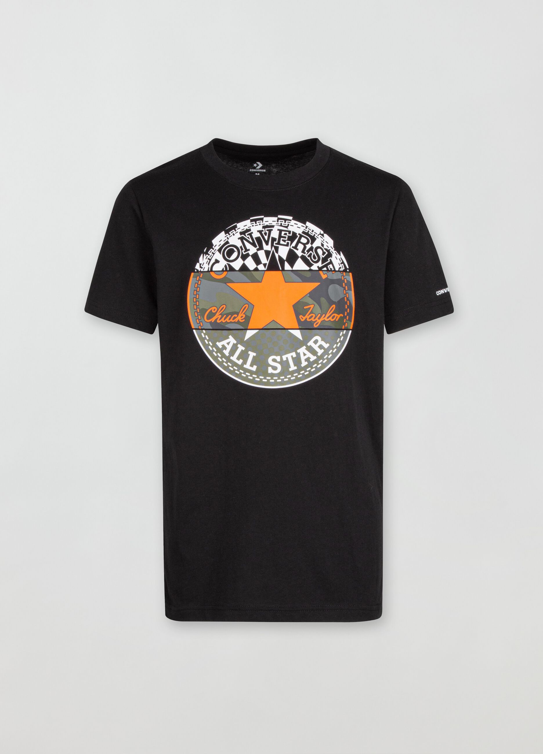 T-shirt Converse con patch Chuck Splt 