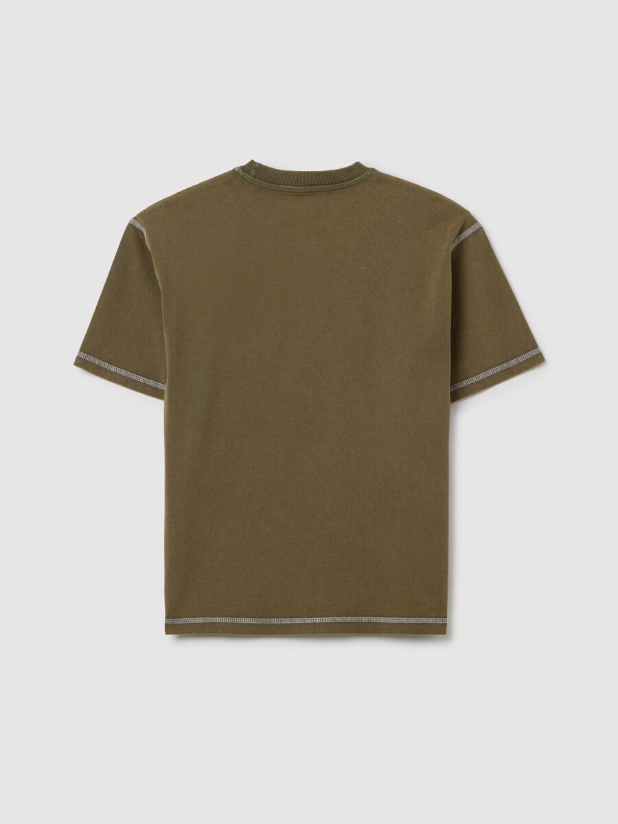 Multicolour boy's pure cotton regular fit T-shirt with graphics_1