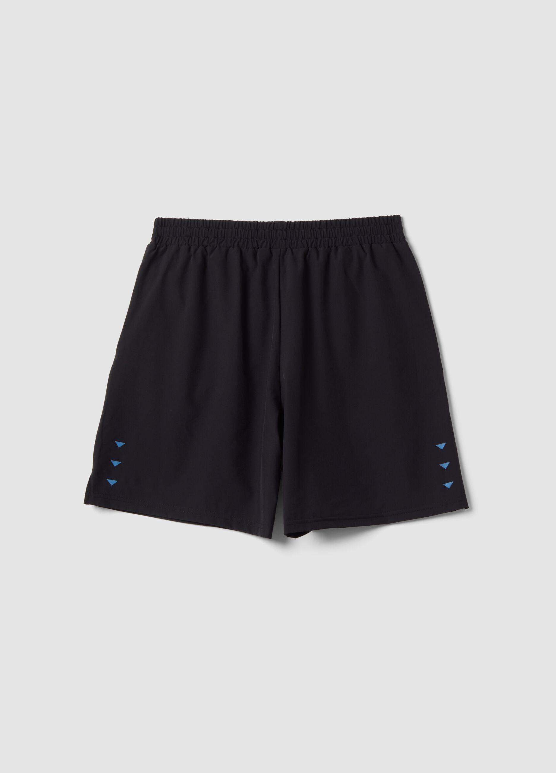 Black stretch easy-dry shorts ALTAVIA
