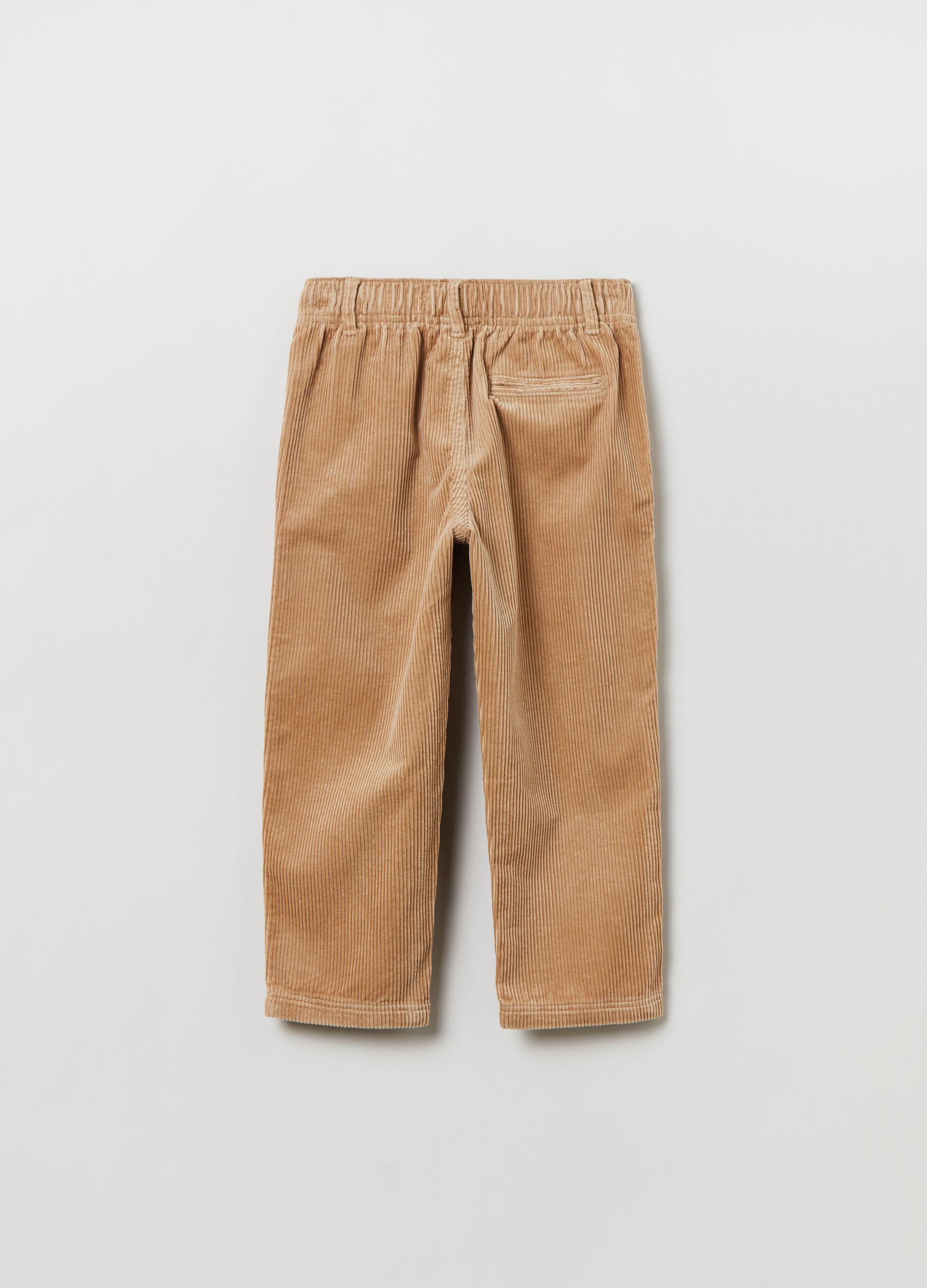 Joggers in corduroy_2