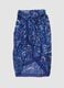 Blue pure cotton printed pareo_0