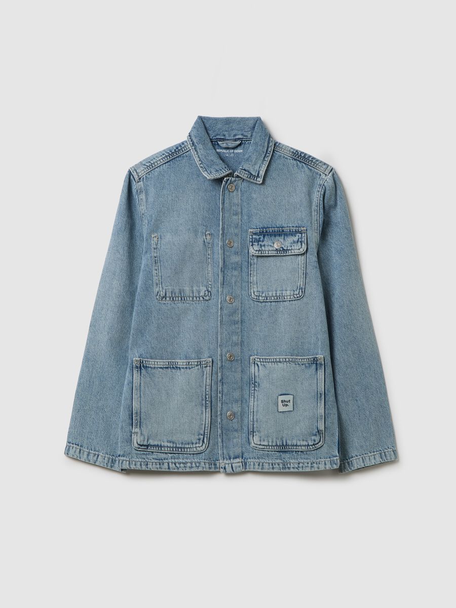 Regular Fit Denim Jacket for Boys_3