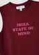 Red stretch cotton regular-fit tank top with slogan_5