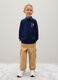 Children's Stretch Beige Cotton Trousers_0