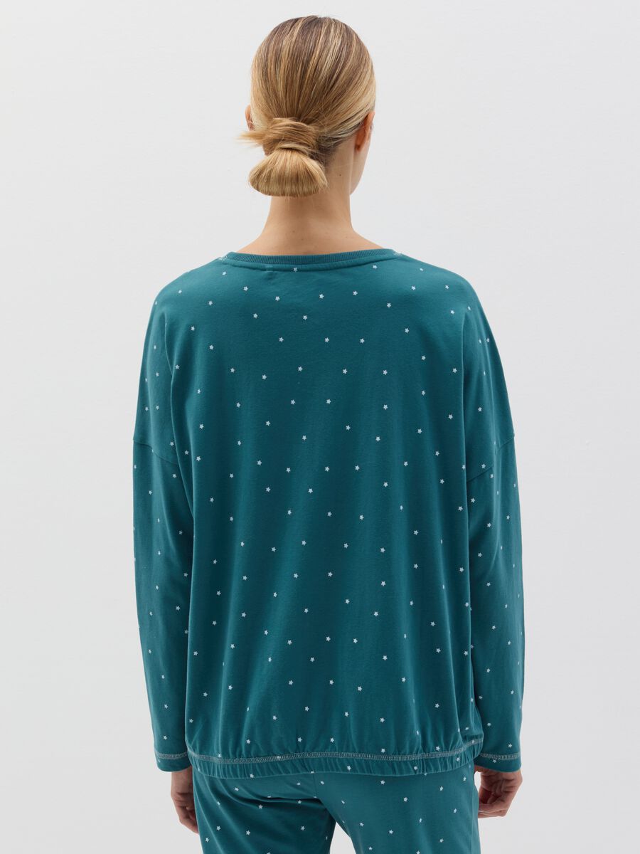 Top pigiama con stampa "Stay Cozy"_3
