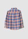 Camicia oxford multicolor a quadri in puro cotone regular fit_5