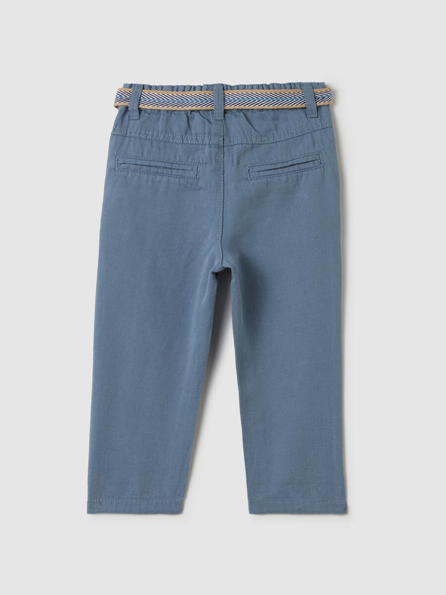 Chino trousers with belt_1