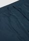 Blue swim shorts with elasticated waistband and drawstring_1