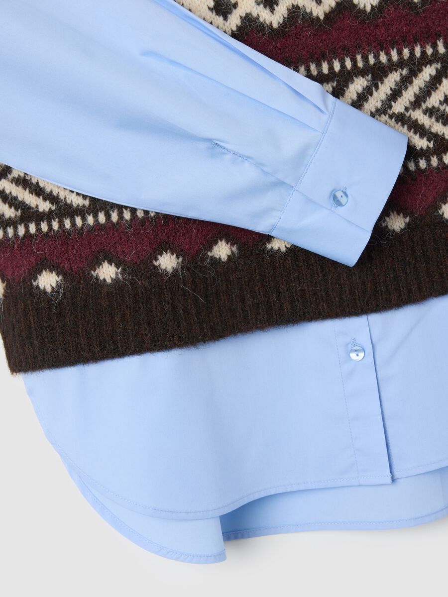 Multicolour jacquard sweater regular fit_1