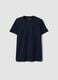 Blue Supima cotton short-sleeve regular-fit T-shirt_4