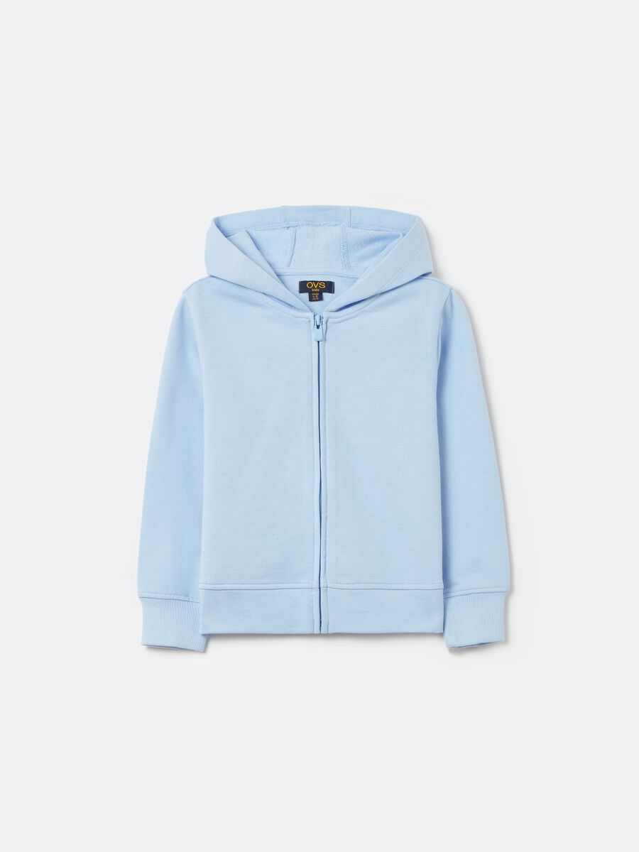 French terry full-zip hoodie_0