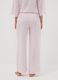 Pink pure viscose floral print pyjama trousers_2