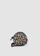 Beige round animal print bag_0