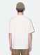 T-shirt bianca in puro cotone girocollo con taschino boxy fit_3