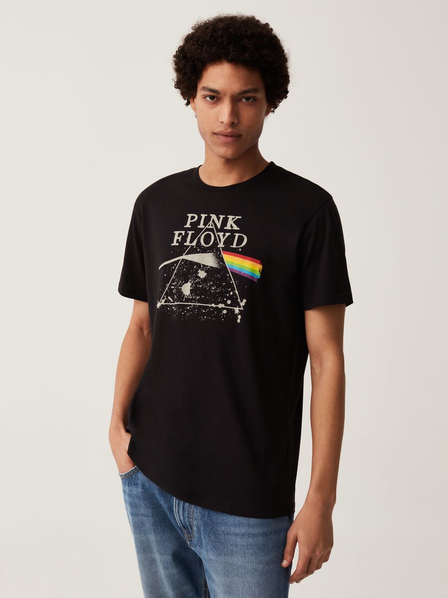 T-shirt con stampa Pink Floyd_0