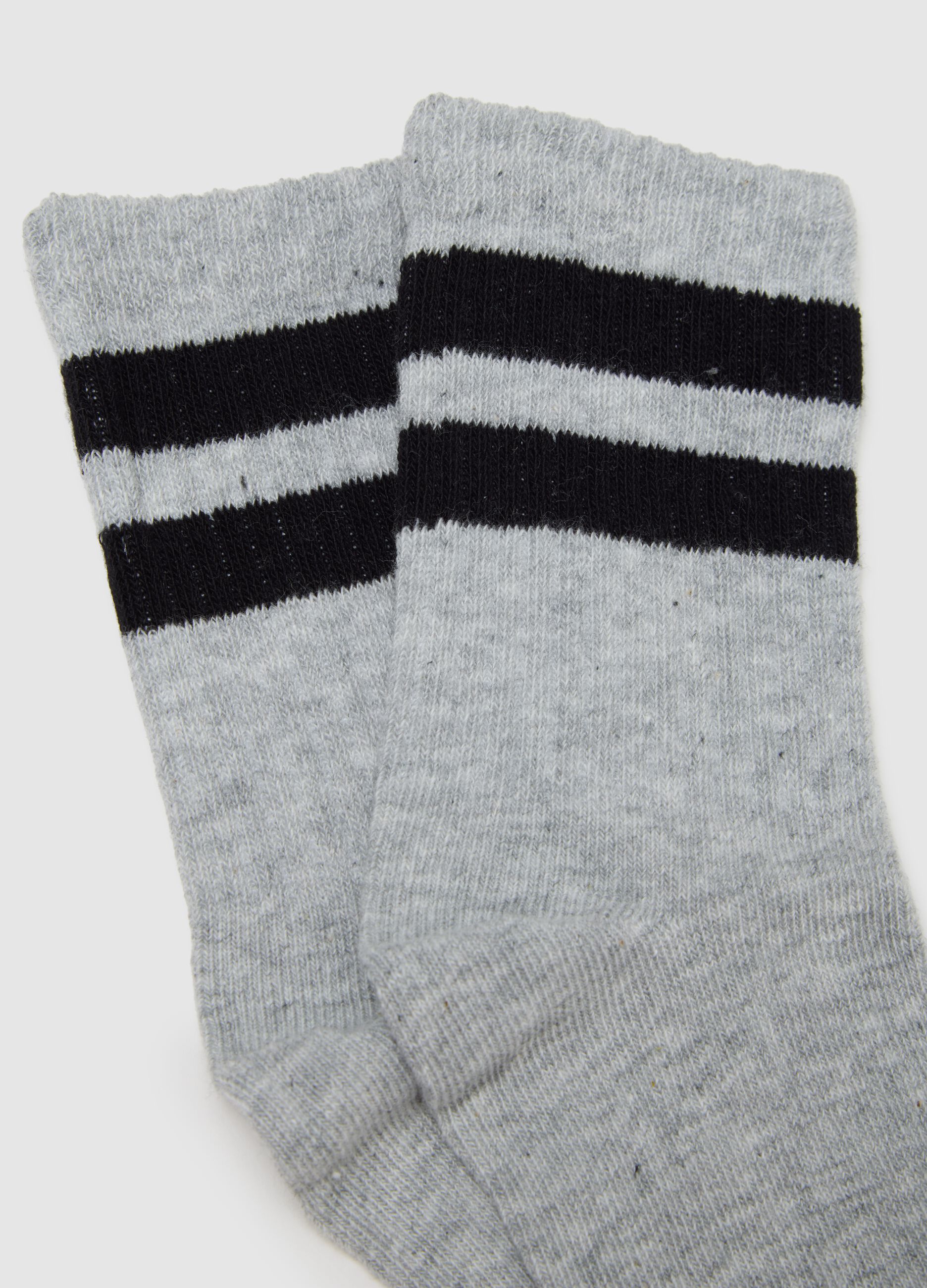 Multicolour children's cotton socks tripack