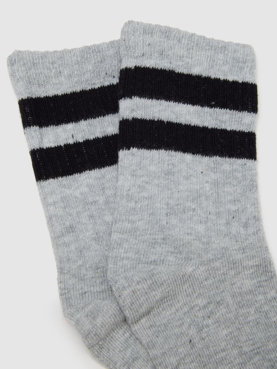 Multicolour children's cotton socks tripack_1
