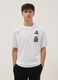 Boys&rsquo; white PlayStation logo T-shirt in pure cotton, relaxed fit_0